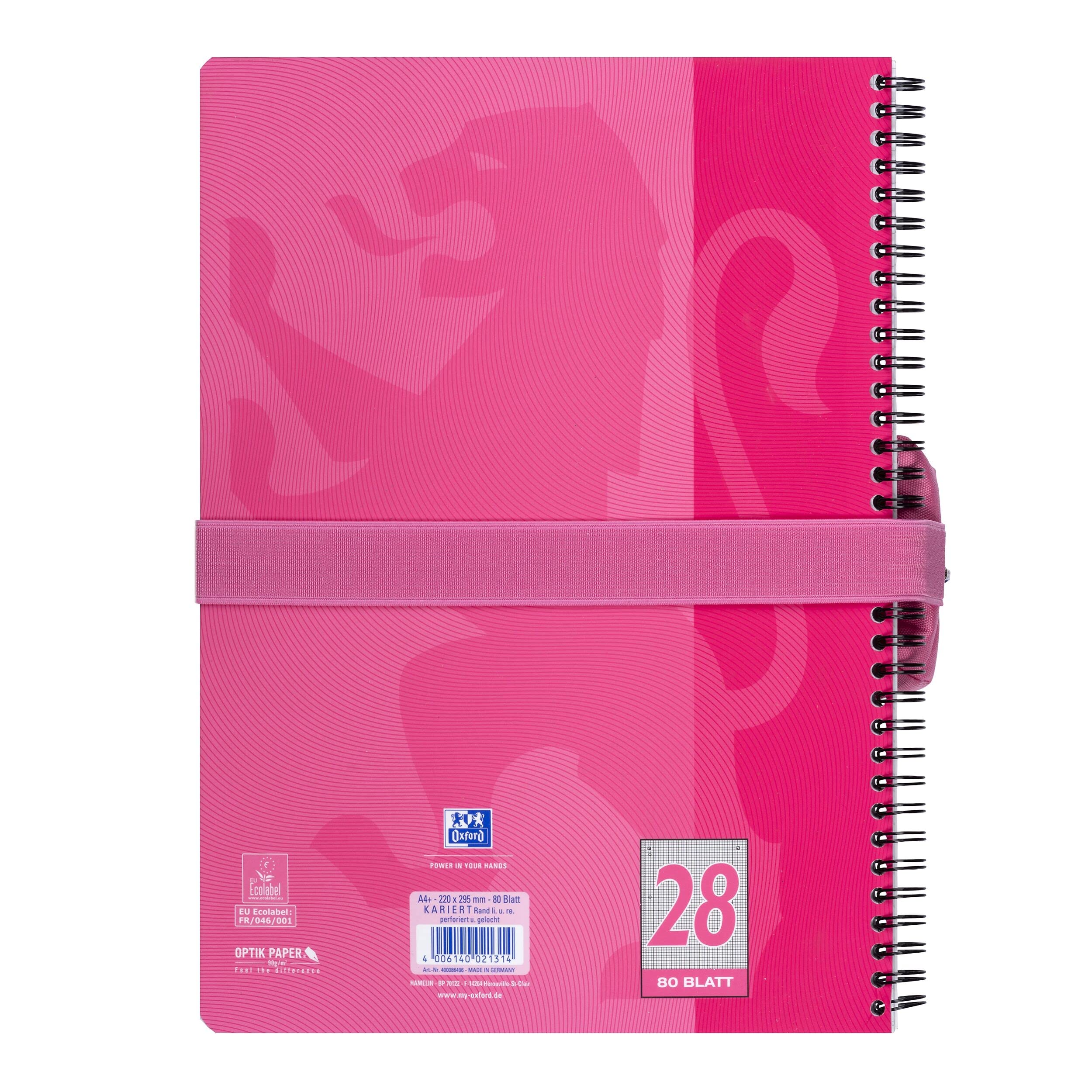 oxford-federm-ppchen-rechteckig-rosa-22x7x4-cm-mit-gummiband image 5