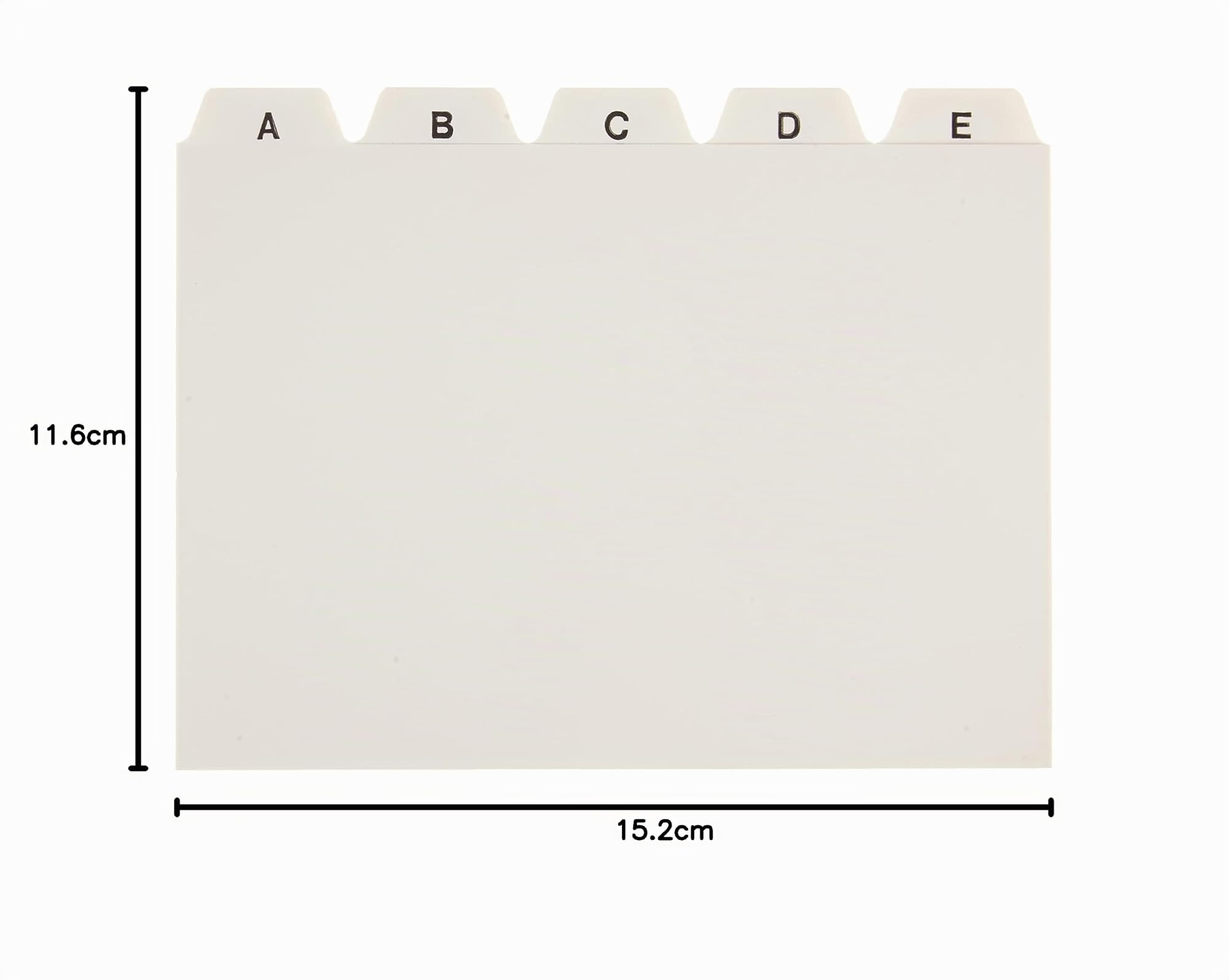 herlitz-karteiregister-a6-pp-25-teilig-a-z-wei-1500669 image 5