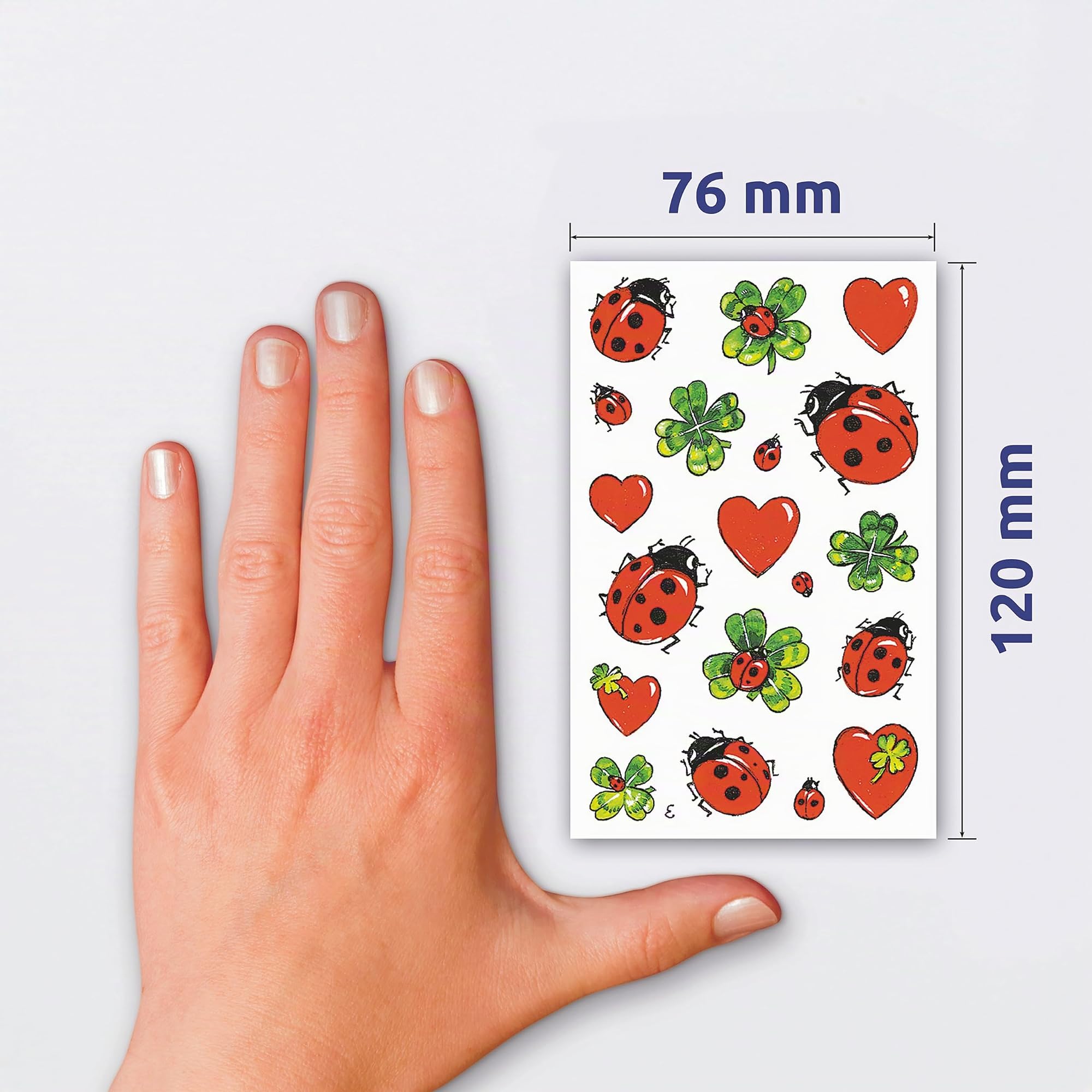 avery-zweckform-53558-z-design-deko-sticker-marienk-fer-gl-ck-57-st-ck image 3