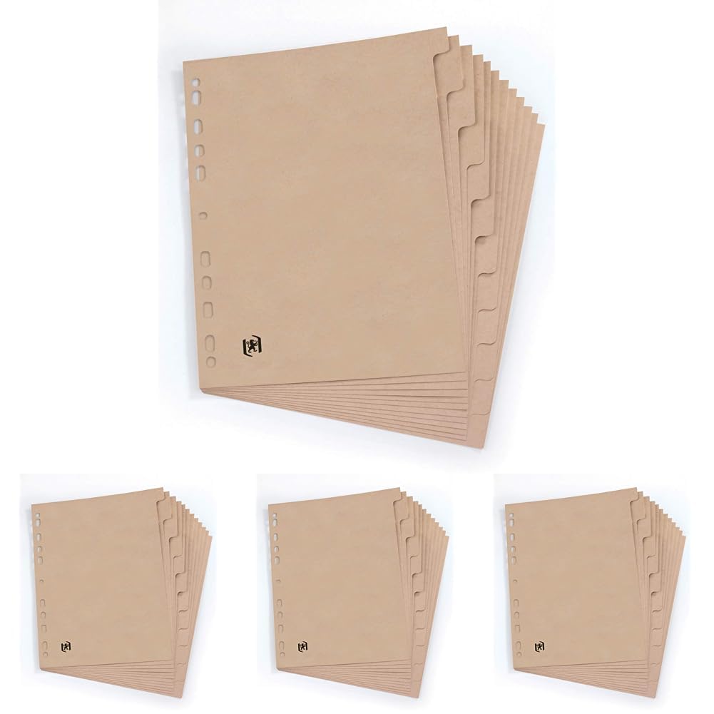 oxford-touareg-register-din-a4-recycling-karton-12-taben-beige image 6