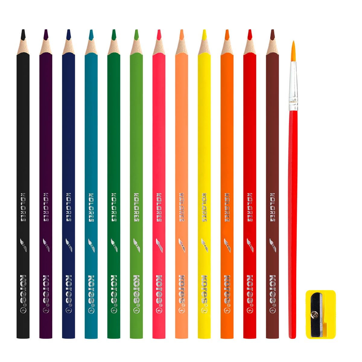 kores-akuarelle-wasserfarbenstifte-12-farben-dreieckig image 2