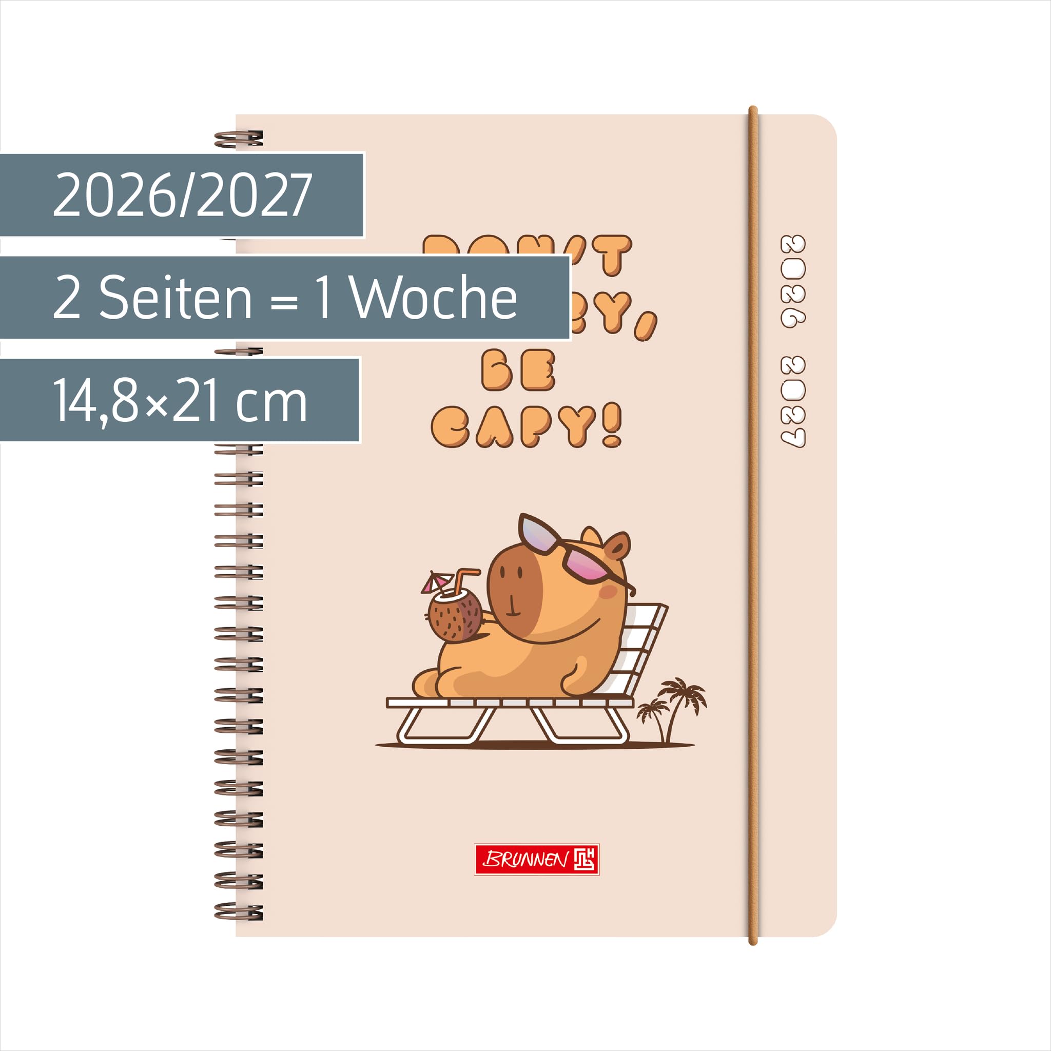 brunnen-sch-lerkalender-capy-2026-2027-a5-kunststoff-mehrfarbig-18-monate-juli-2 image 2