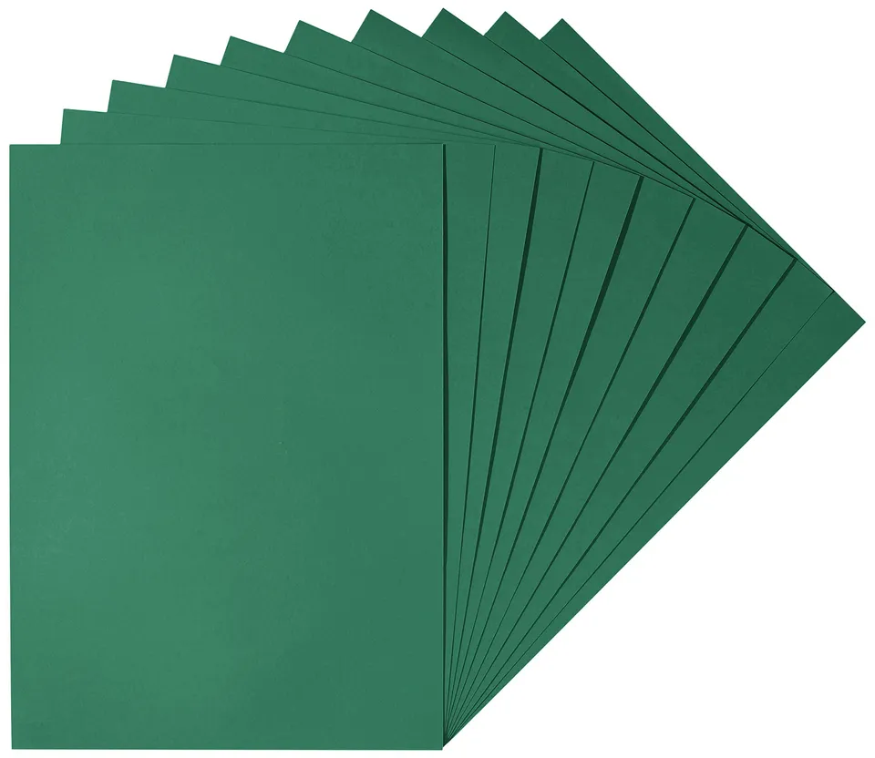 herlitz-tonzeichenkarton-50-x-70-cm-gr-n-300-g-m-10-st-ck image 1
