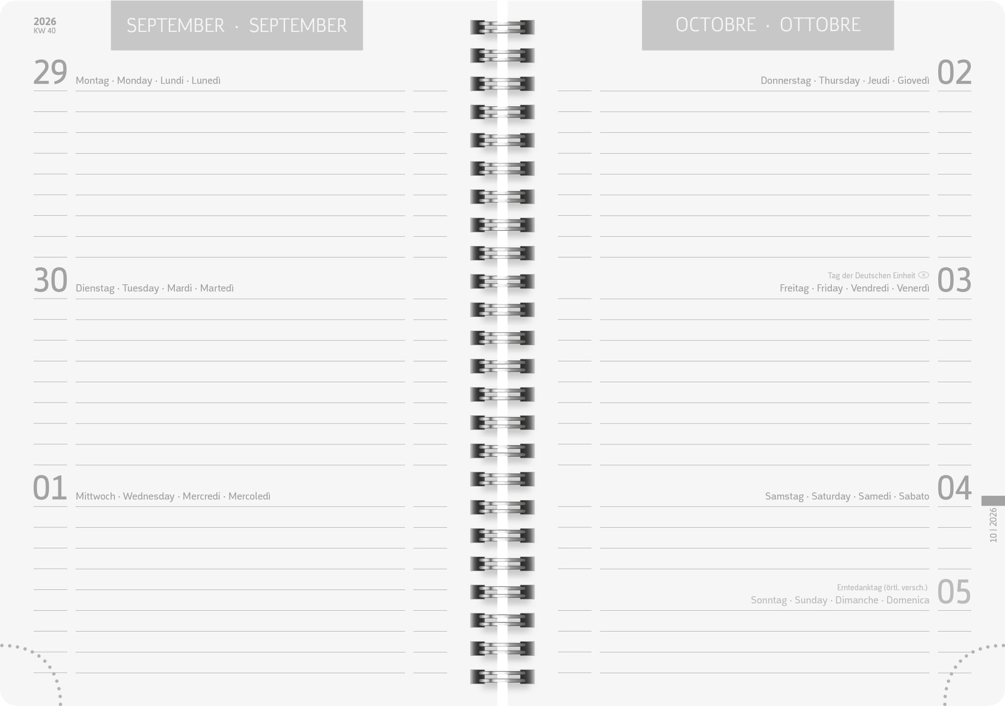 brunnen-sch-lerkalender-2026-2027-plain-black-a5-kunststoff-einband image 3
