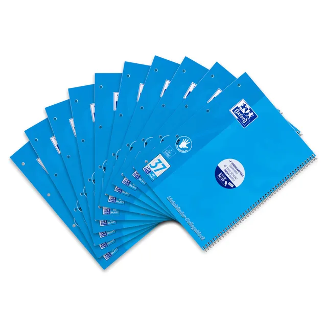 oxford-linksh-nder-collegeblock-a4-liniert-lineatur-37-80-blatt-blau-10-st-ck image 1