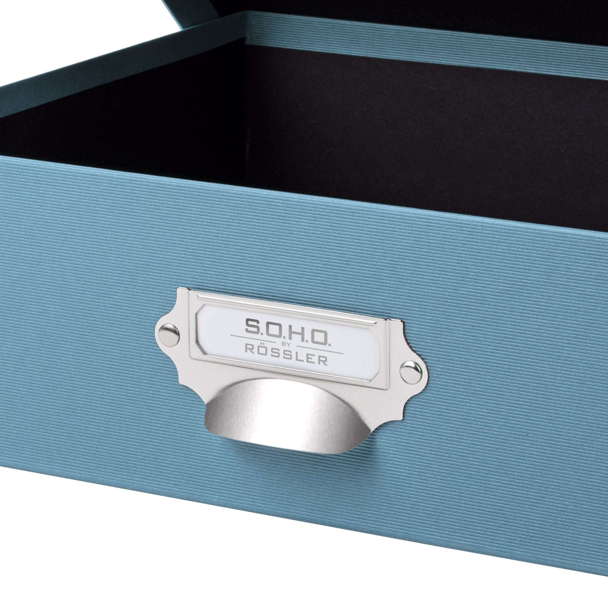 r-ssler-s-o-h-o-aufbewahrungsbox-mit-deckel-a4-denim-blau image 3