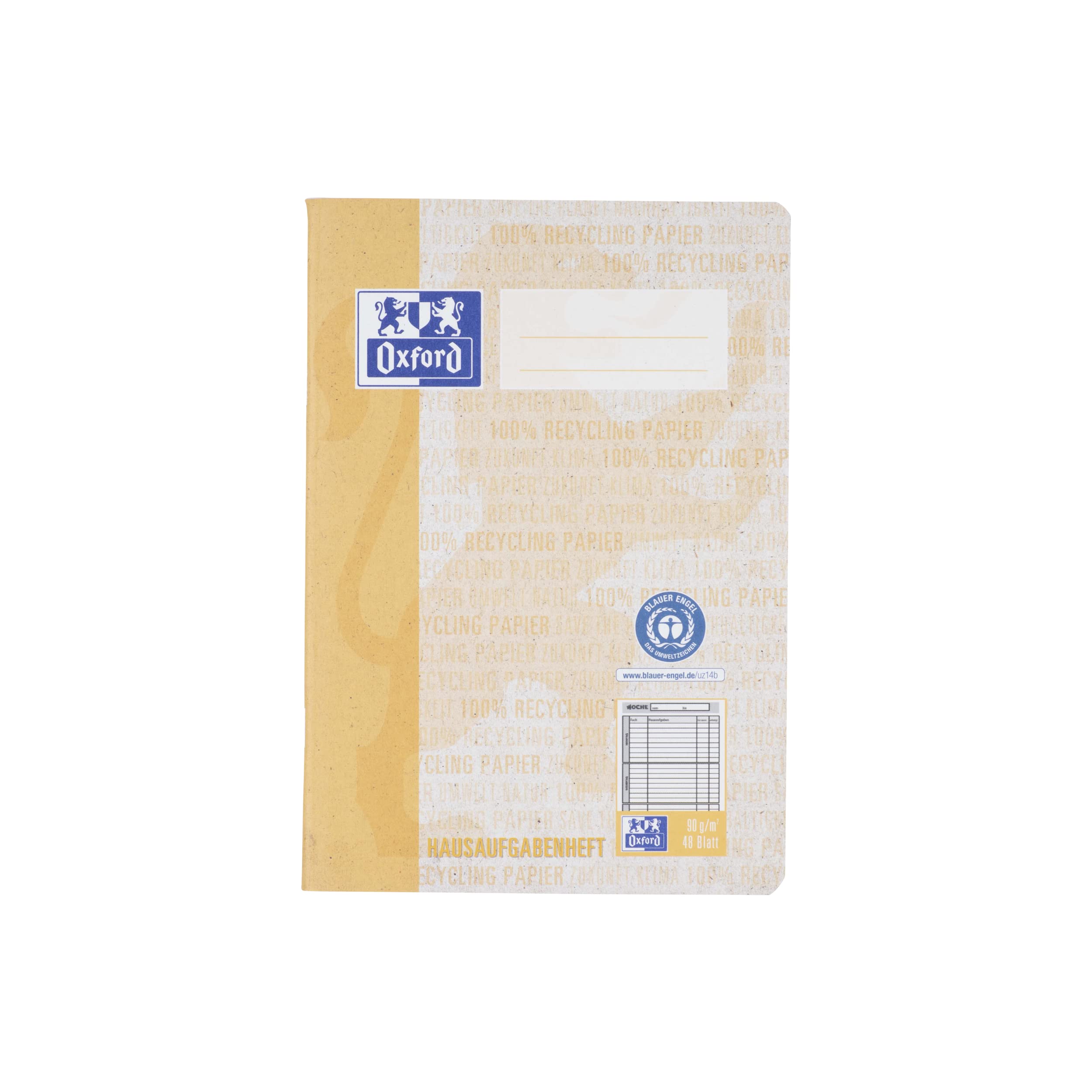 oxford-recycling-hausaufgabenheft-a5-48-blatt-10-st-ck image 2