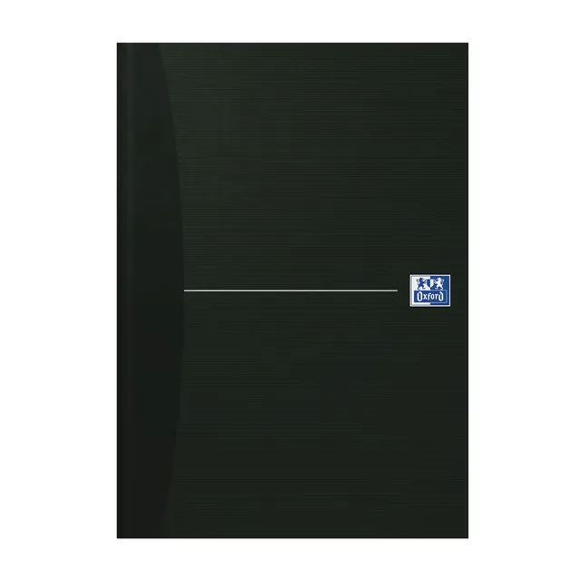 oxford-classic-gebundenes-buch-a4-liniert-192-seiten-smart-black-schwarz image 1
