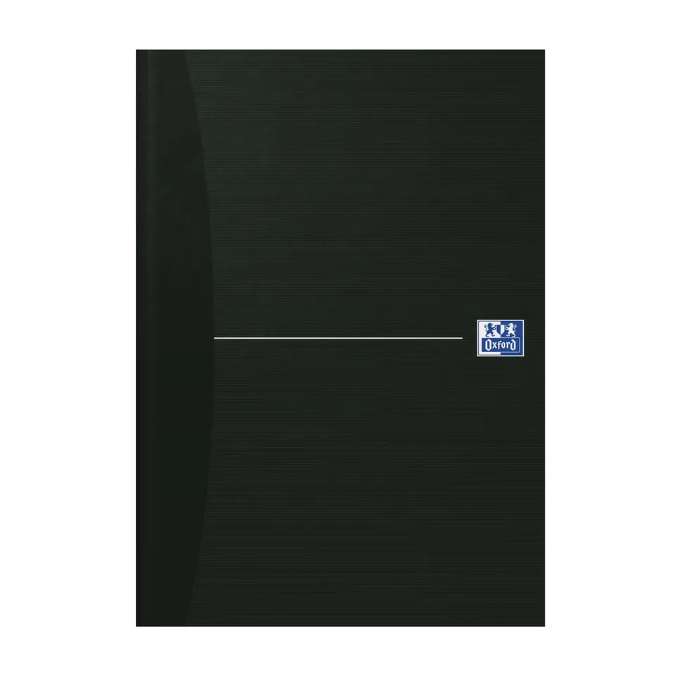 oxford-classic-gebundenes-buch-a4-liniert-192-seiten-smart-black-schwarz image 1