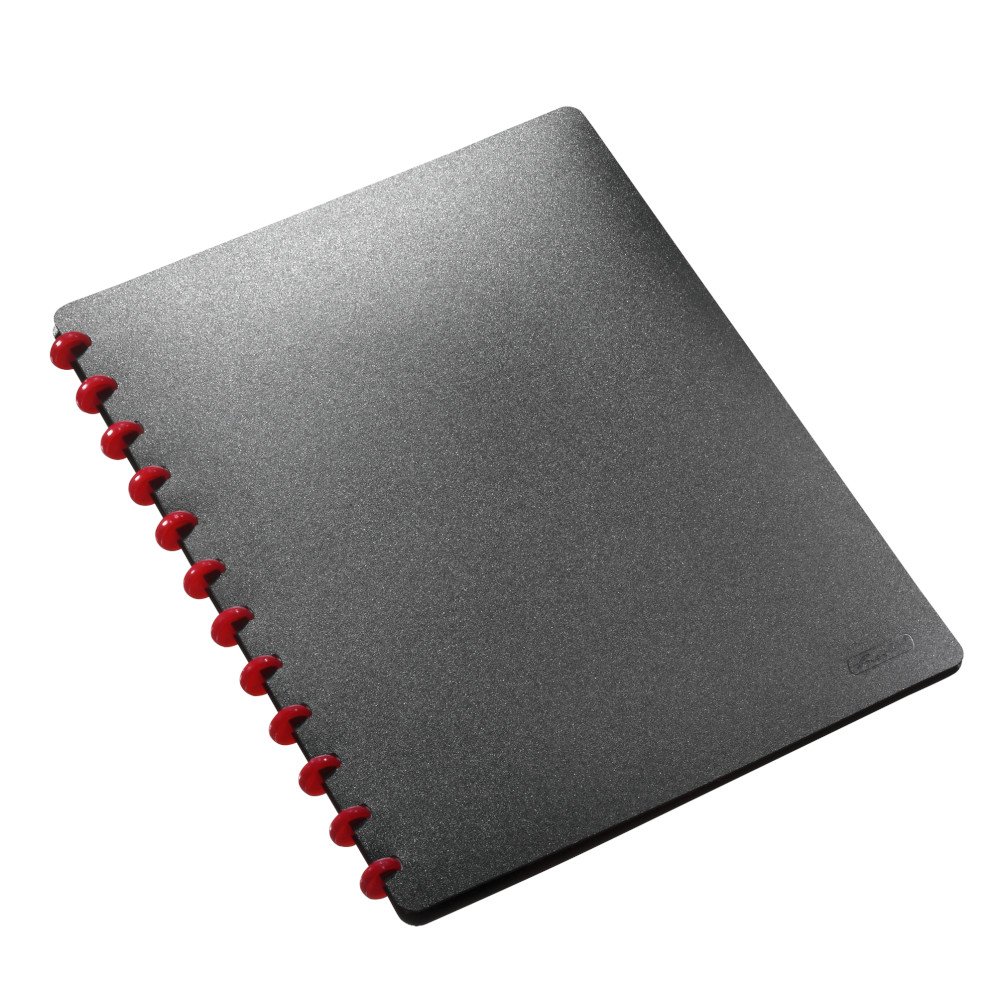herlitz-easyfix-pr-sentationsmappe-a4-schwarz-mit-20-h-llen image 1