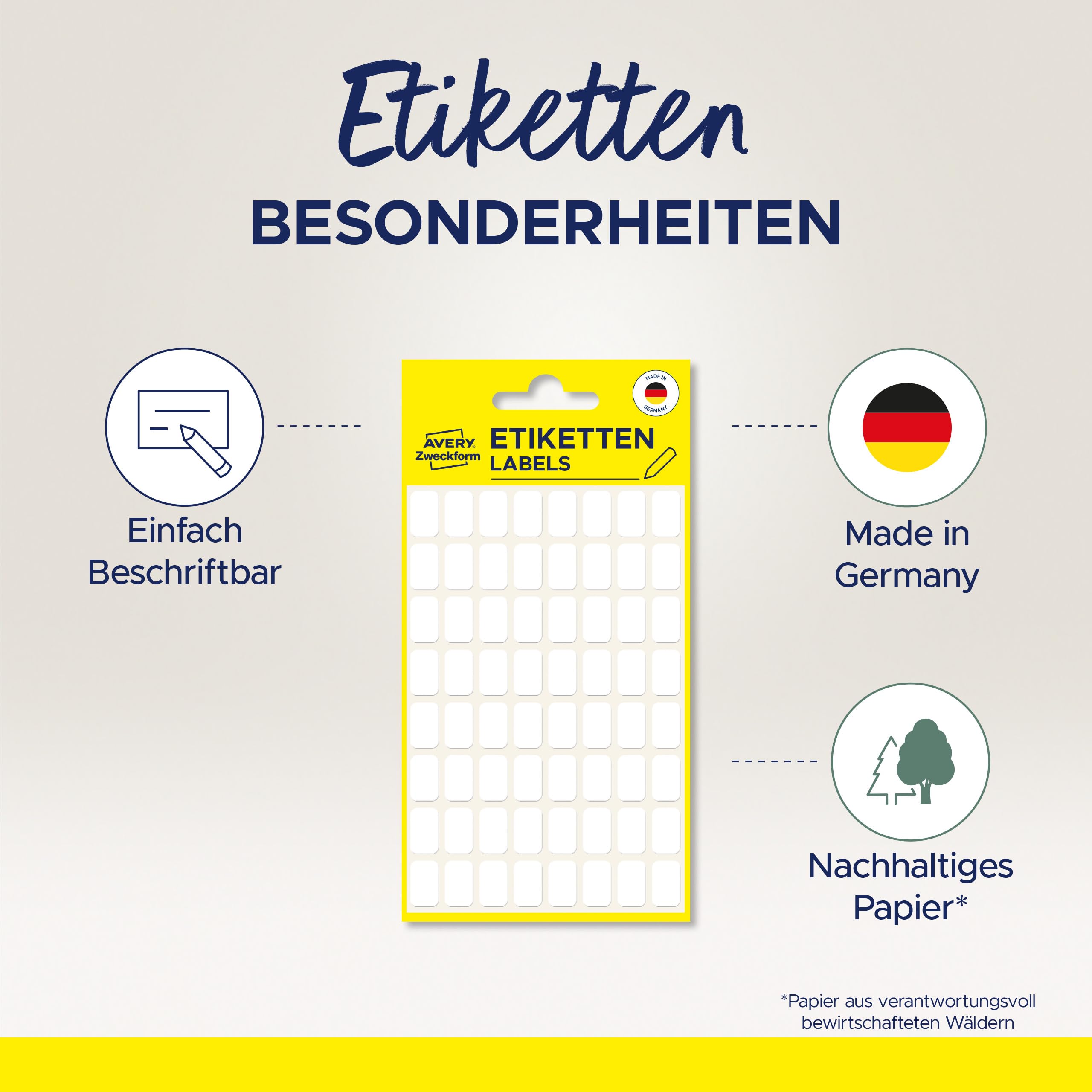 avery-zweckform-3044-haushaltsetiketten-32x10-mm-132-st-ck-wei image 2