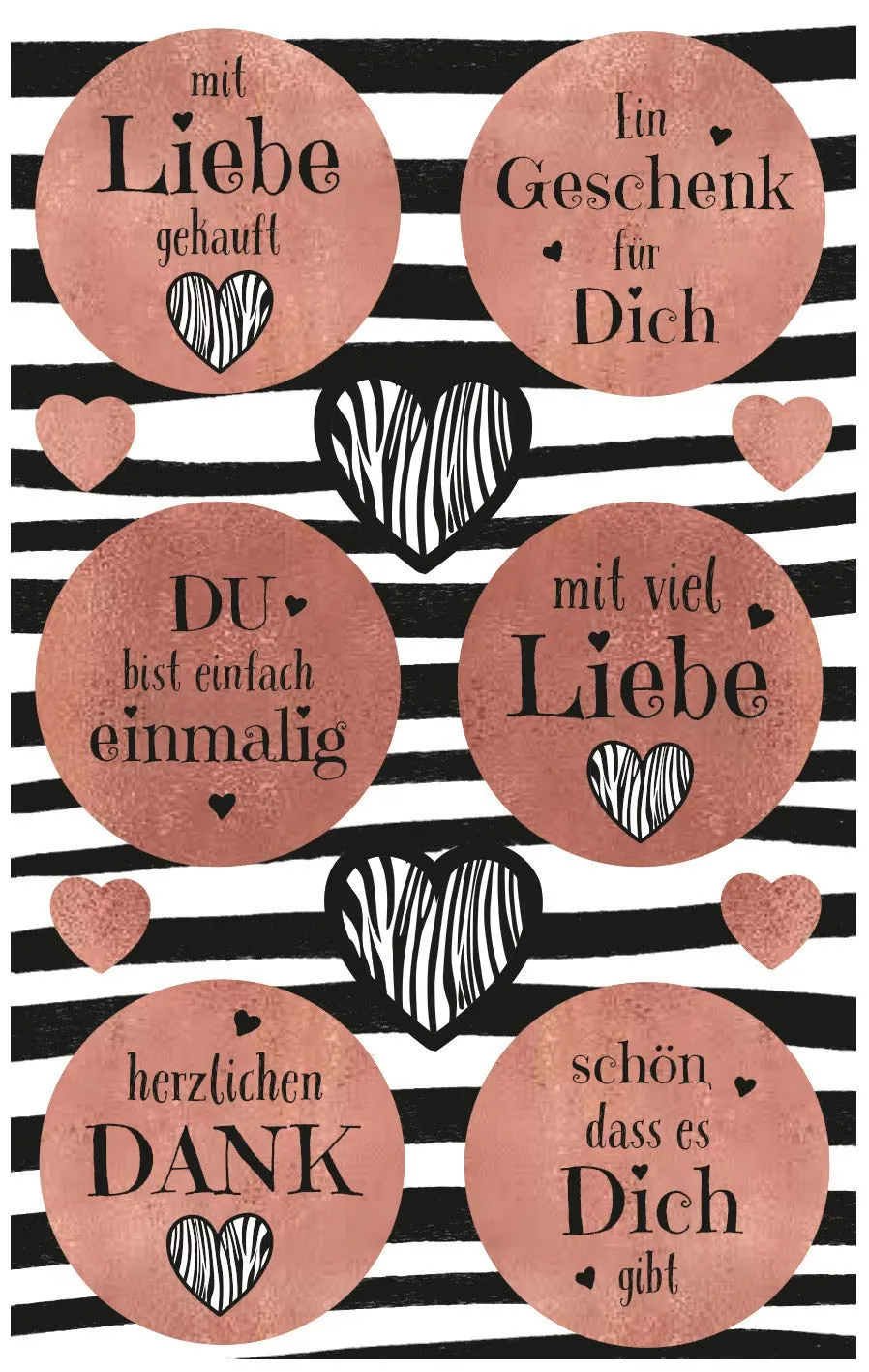 avery-zweckform-z-design-deko-sticker-gute-w-nsche-art-57084-12-aufkleber-mit-ro image 1