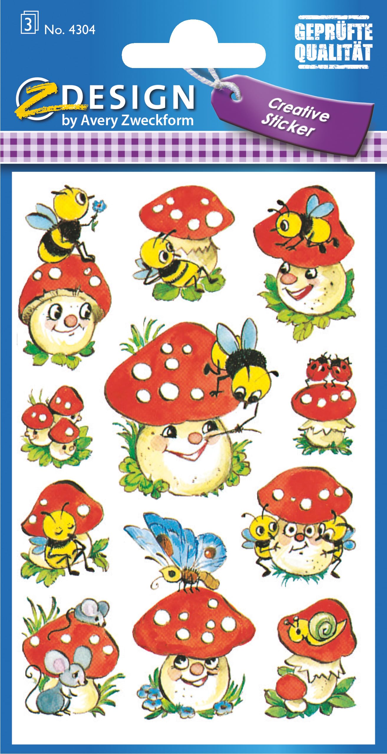 avery-zweckform-z-design-deko-sticker-rosen-30-aufkleber image 5
