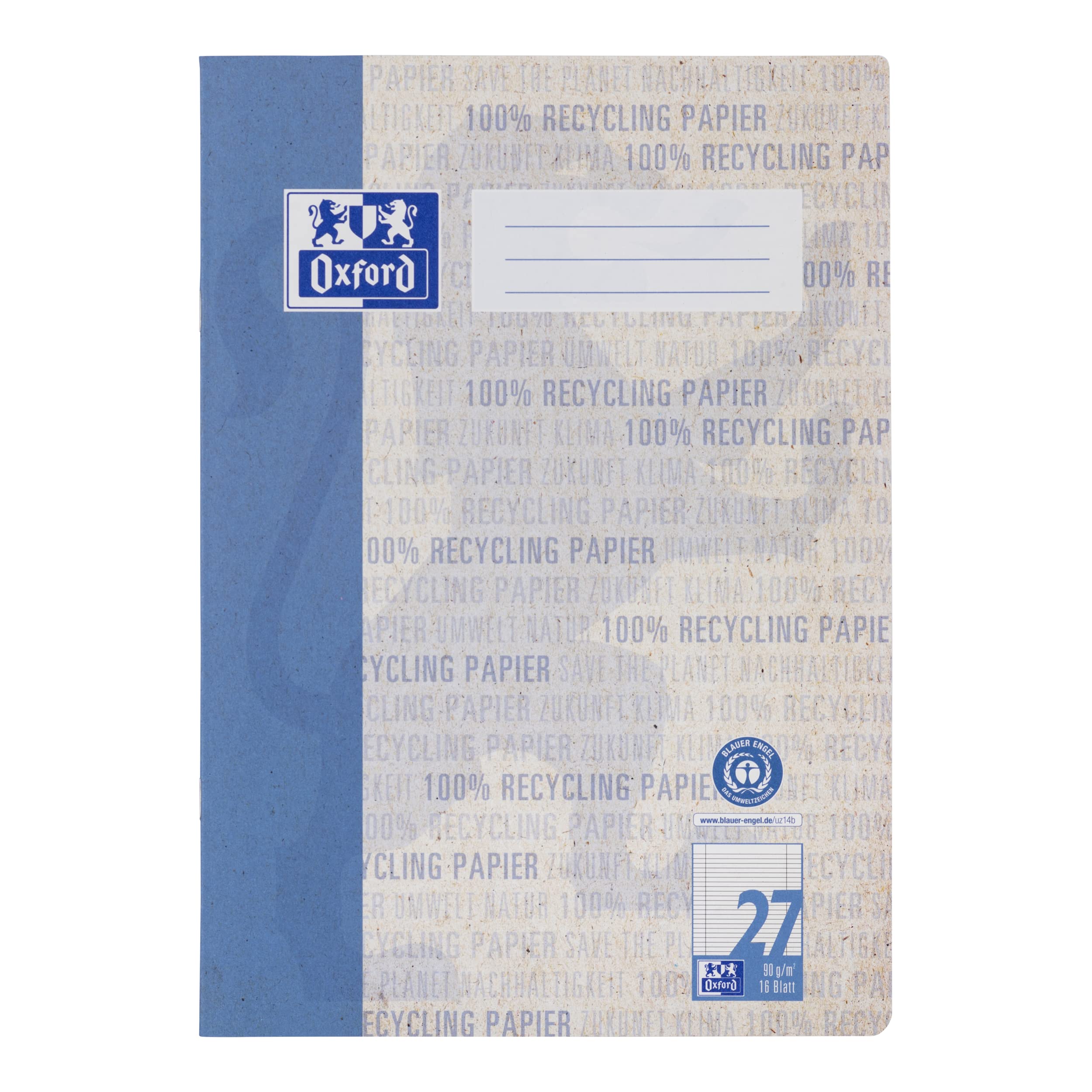oxford-schulheft-a4-recycling-lineatur-27-liniert-16-blatt-15-st-ck image 2