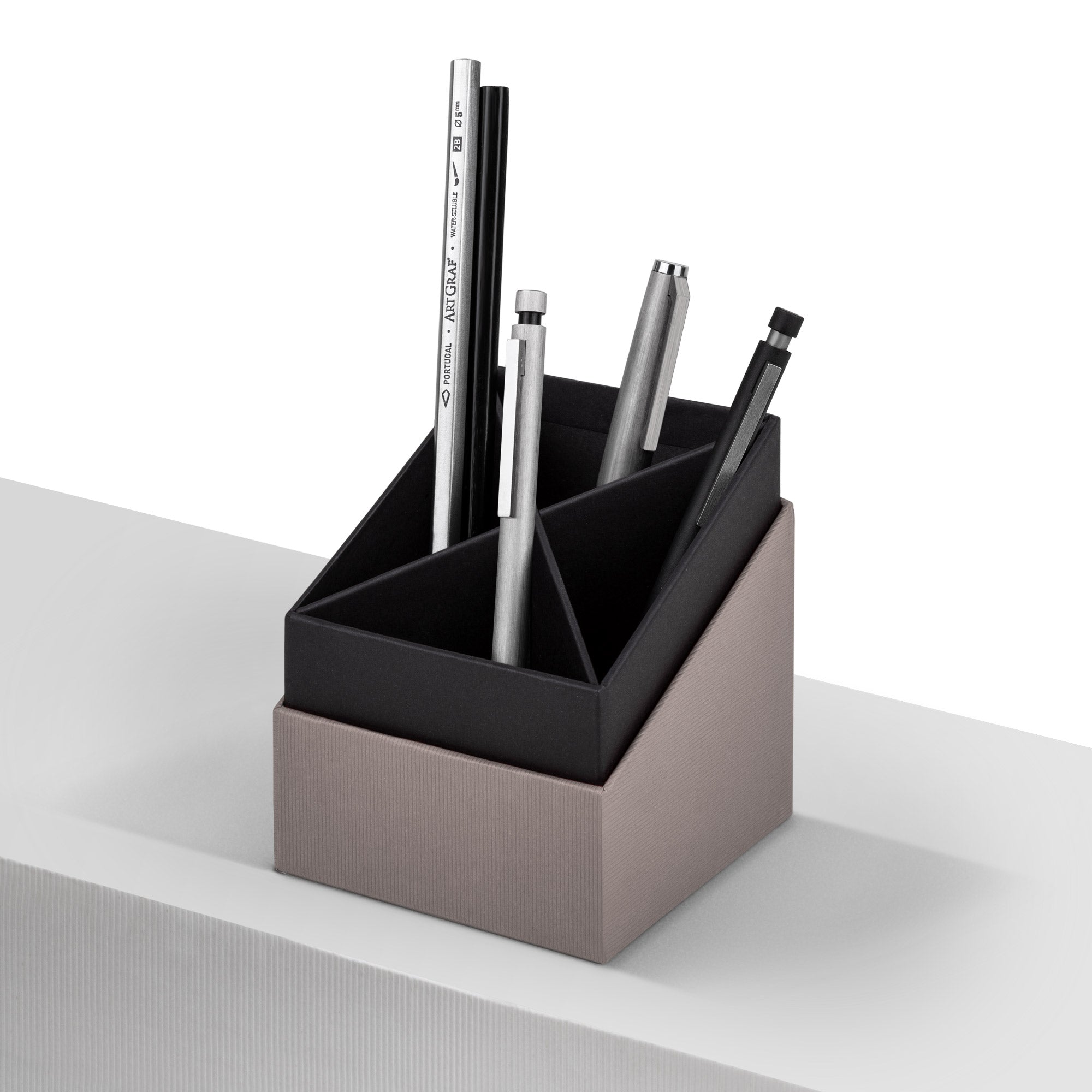 r-ssler-s-o-h-o-stiftek-cher-8-6x10x8-6-cm-4-f-cher-taupe image 3