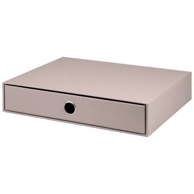 r-ssler-s-o-h-o-schubladenbox-a4-querformat-1-fach-taupe image 1