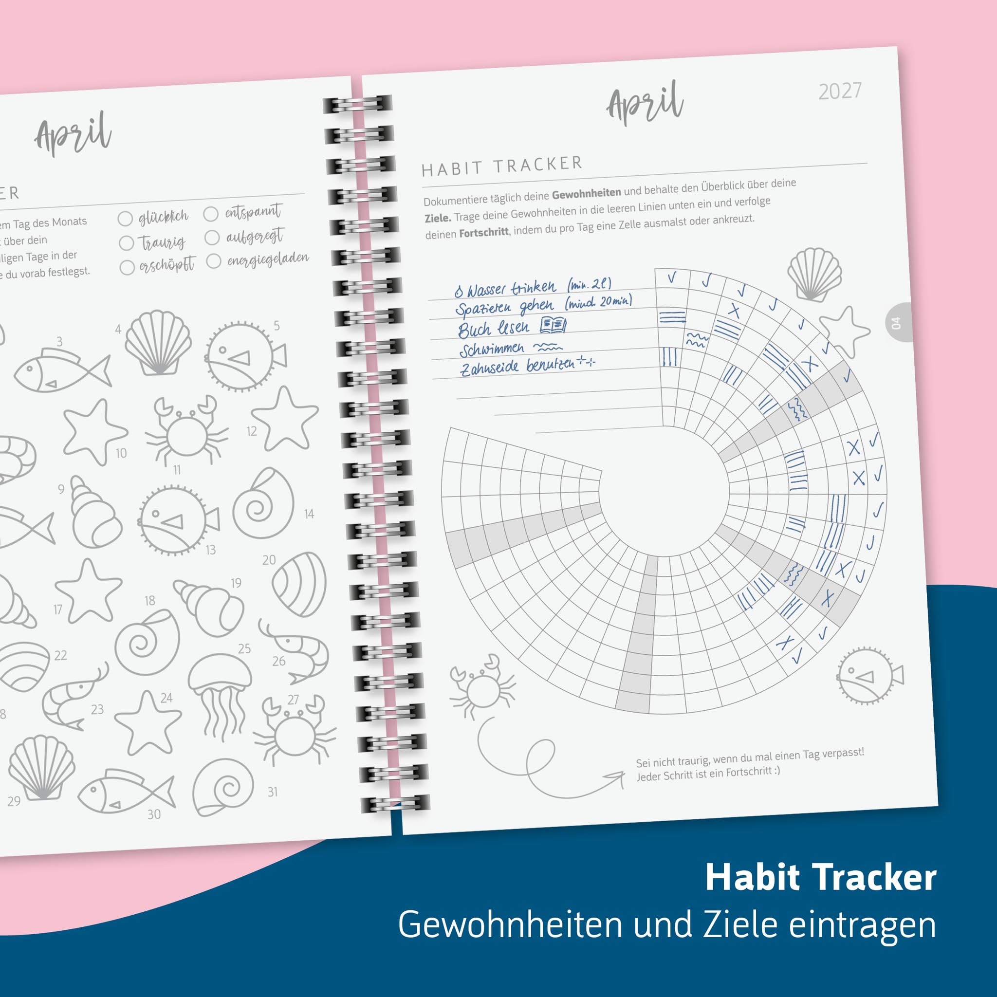 brunnen-sch-lerkalender-style-2026-2027-balance-a5-kunststoff-mint-2-seiten-1-wo image 6