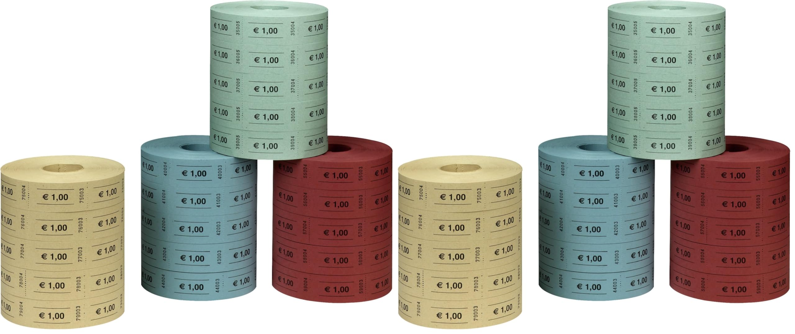herlitz-wertmarken-1-euro-5-rollen-1000-abrisse-55-x-30-mm-papier-sortiert image 2