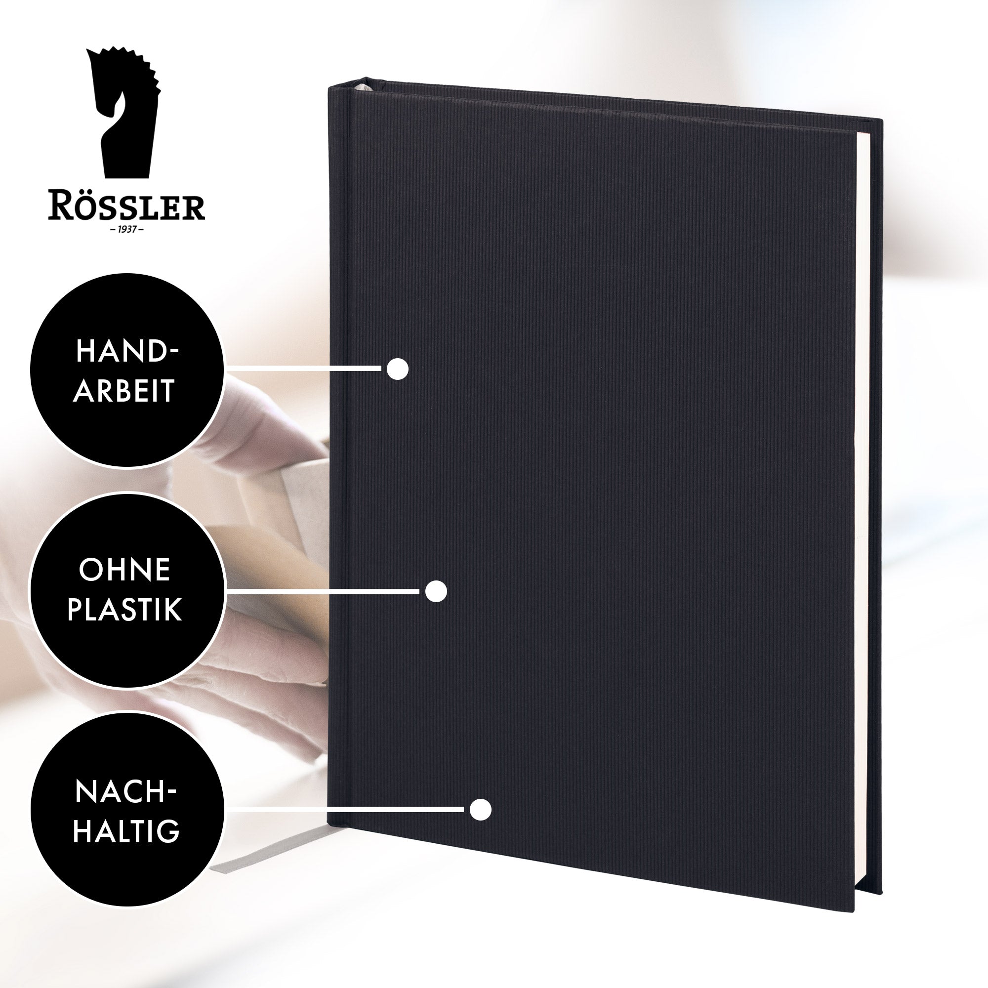 r-ssler-s-o-h-o-notizbuch-a5-hardcover-dotted-grid-schwarz-mit-leseb-ndchen image 4