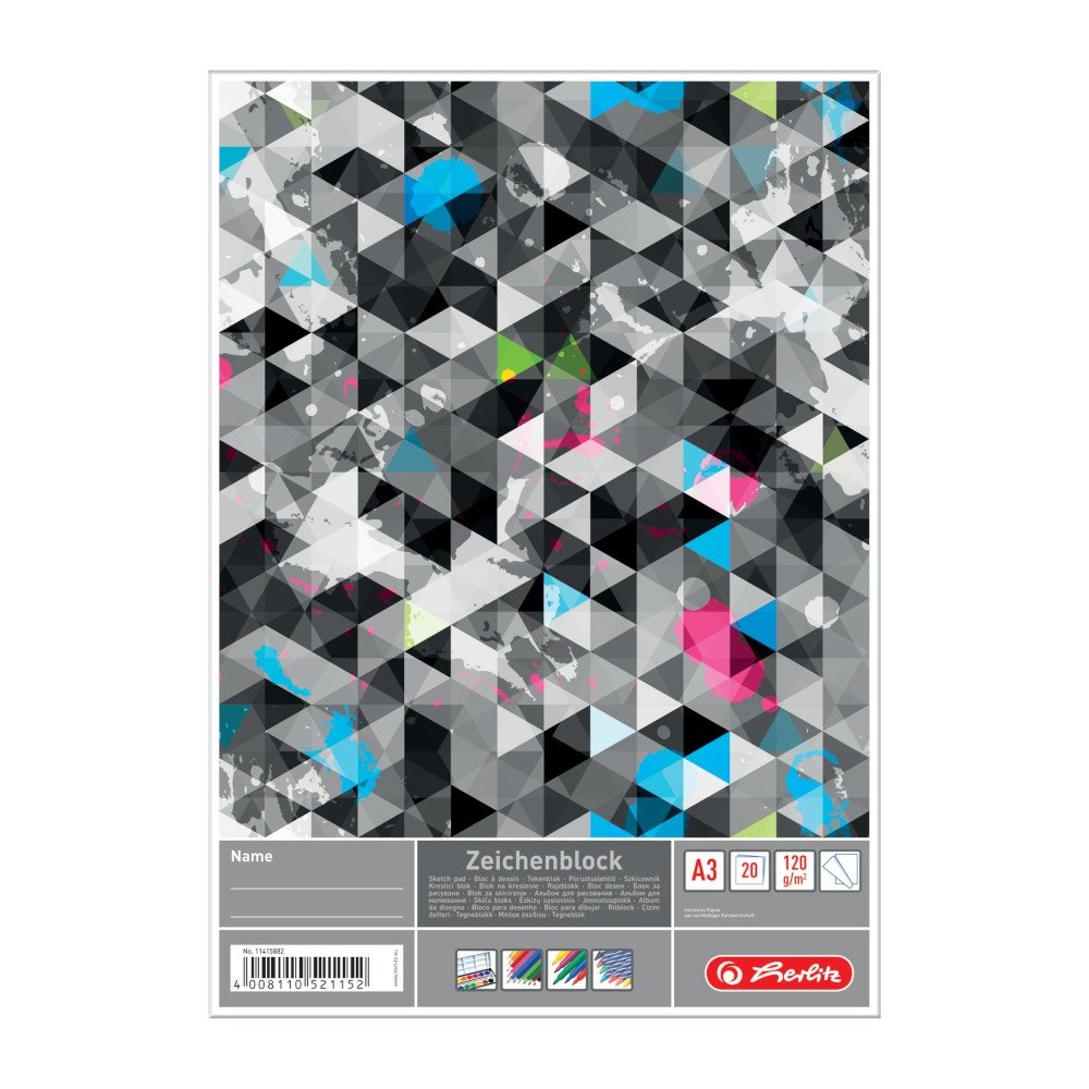 herlitz-zeichenblock-a3-25-blatt-5er-pack-4-sortierte-motive-wei image 5