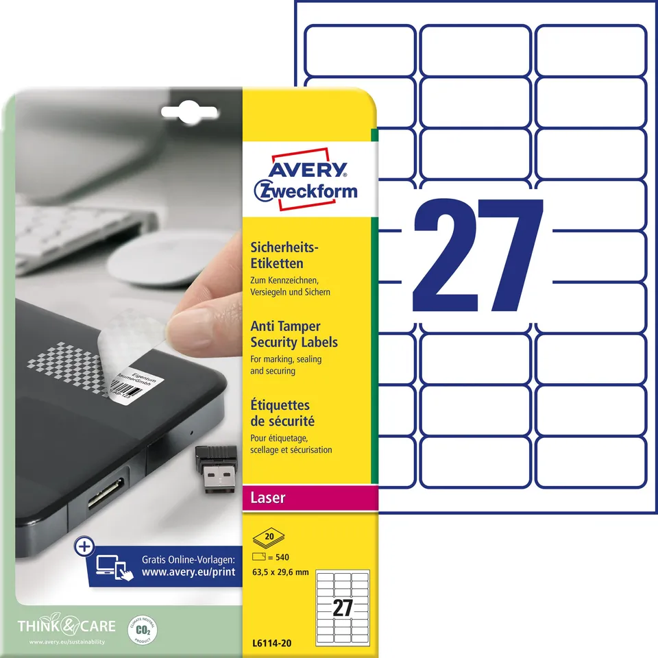 avery-zweckform-l6114-20-sicherheitsetiketten-63-5x29-6mm-wei-540-st-ck image 1