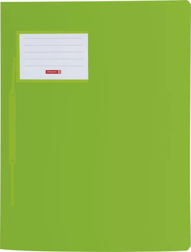 brunnen-schnellhefter-a4-fact-kiwi-pp-folie-mit-namensschild image 1