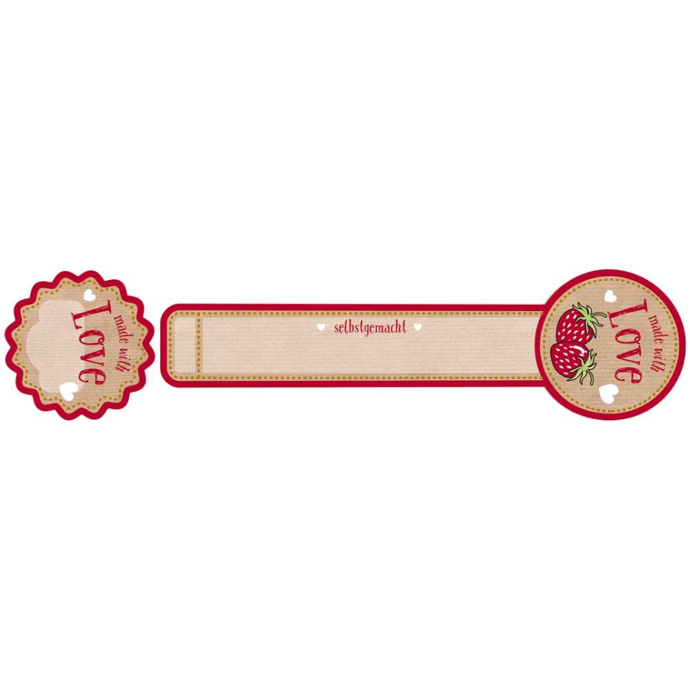avery-zweckform-56880-frischesiegel-made-with-love-30-sticker-auf-rolle image 1