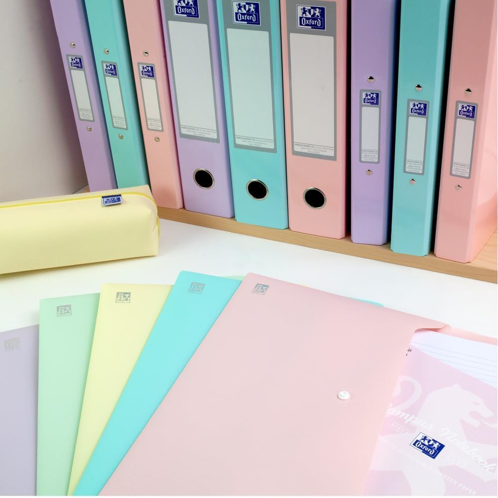 oxford-dokumenten-mappen-a4-kunststoff-pastell-10er-pack image 4