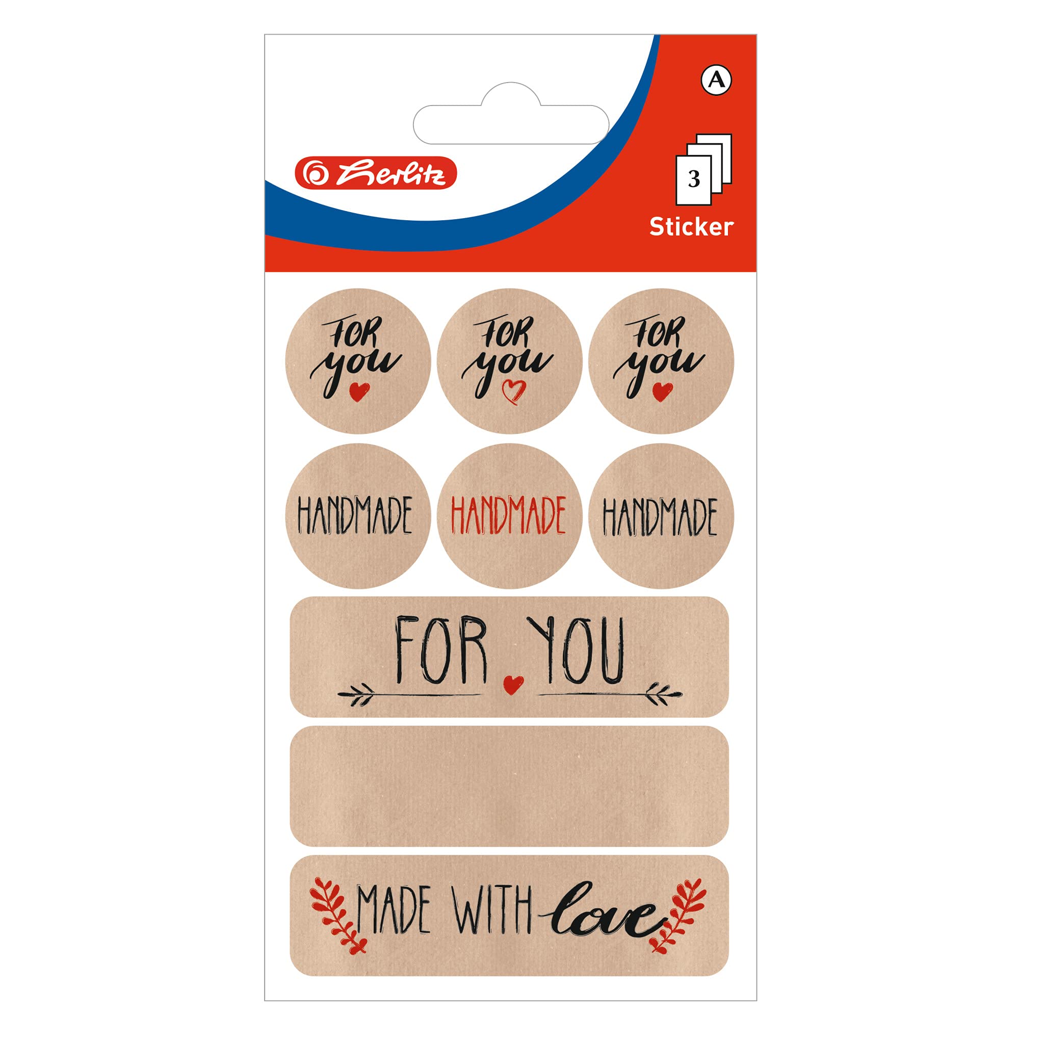herlitz-50034567-kraftpapiersticker-gold-silber-selbstklebend-10-x-3-b-gen image 3