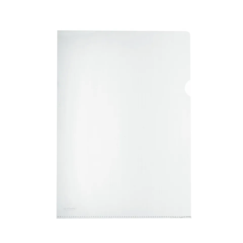 herlitz-aktenh-lle-a4-pp-folie-glasklar-10er-pack image 1