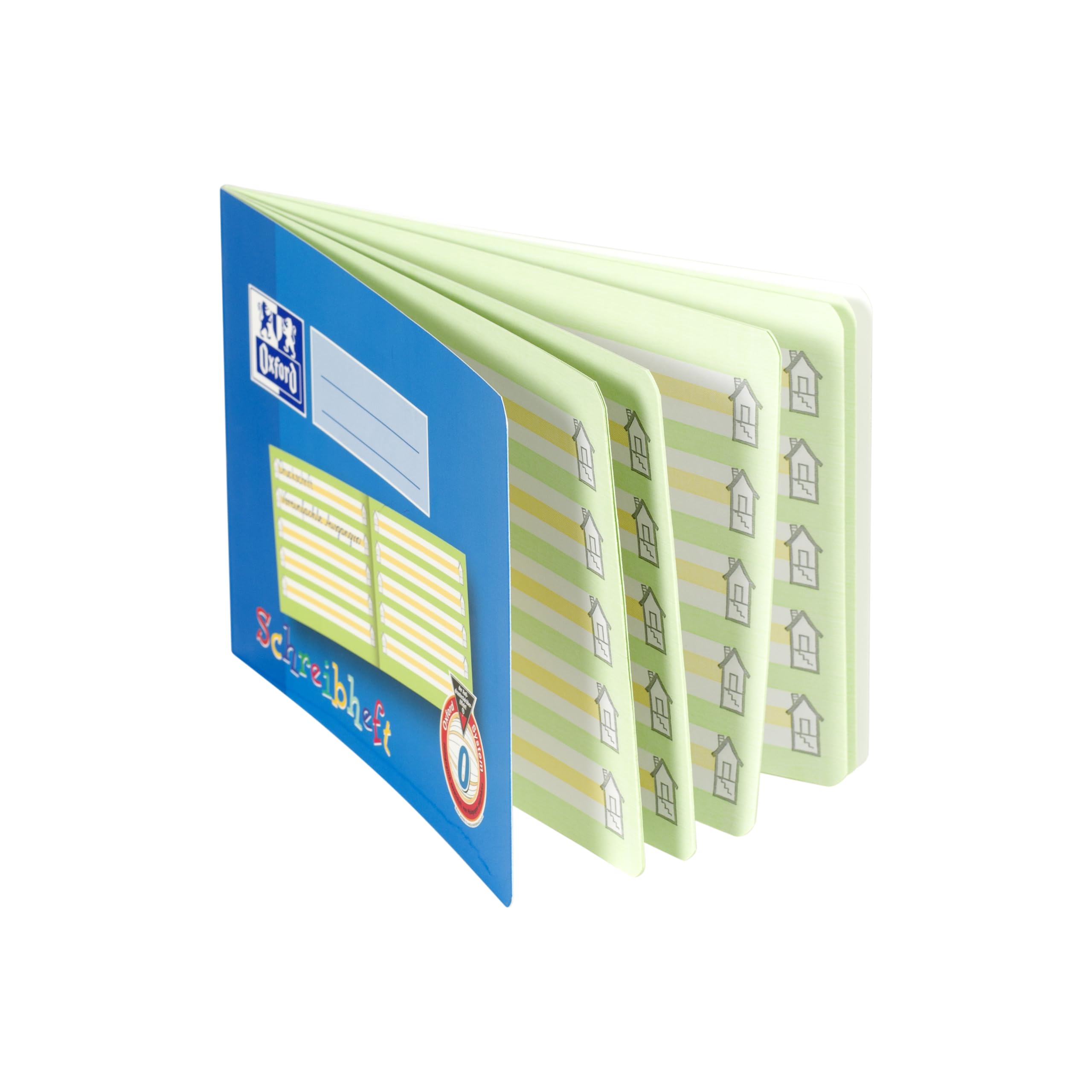 oxford-100050105-schreibheft-a5-lineatur-0-1-klasse-16-blatt-10-st-ck-blau image 2