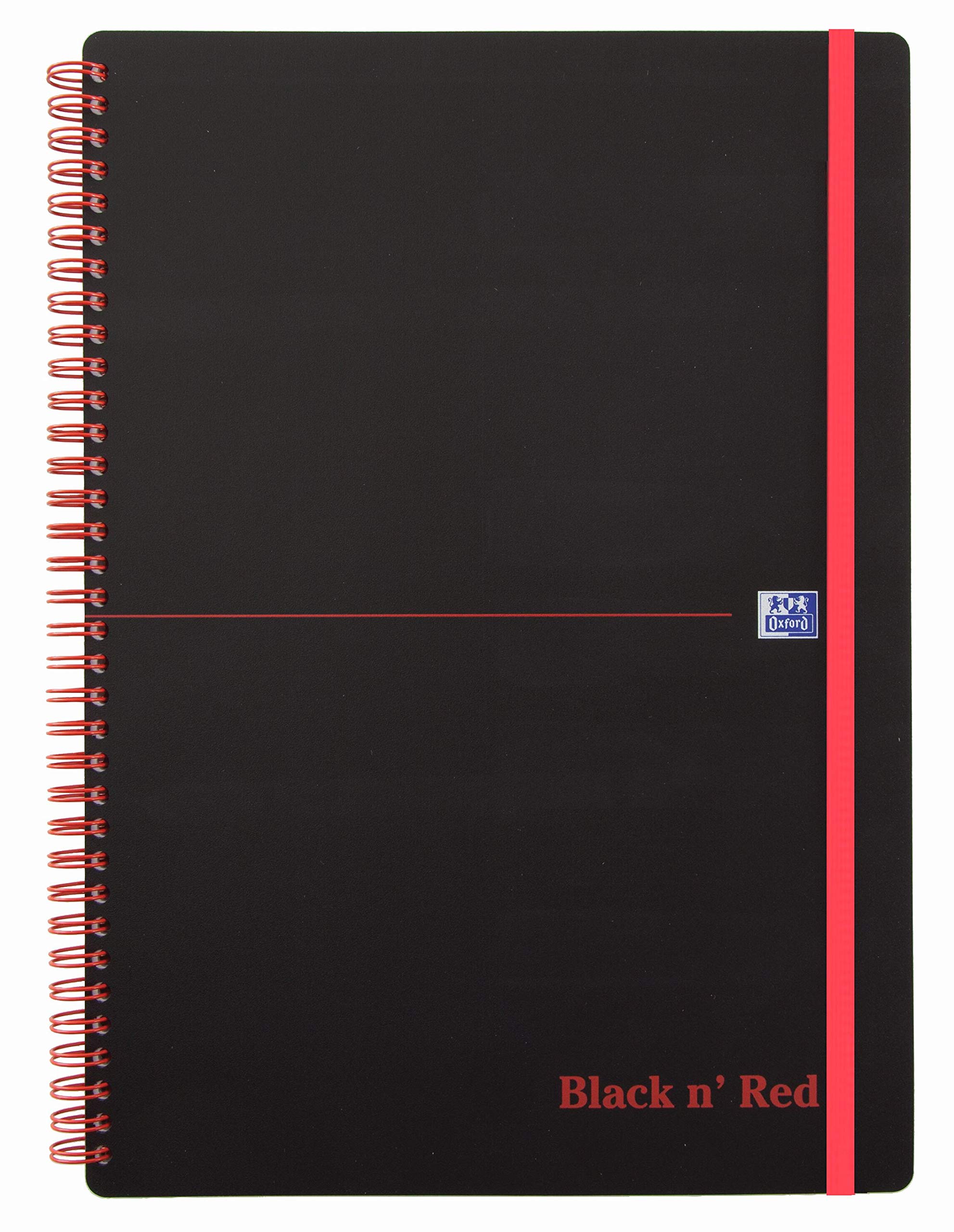 oxford-black-n-red-spiralbuch-400047655-a5-liniert-5er-pack-70-blatt image 1