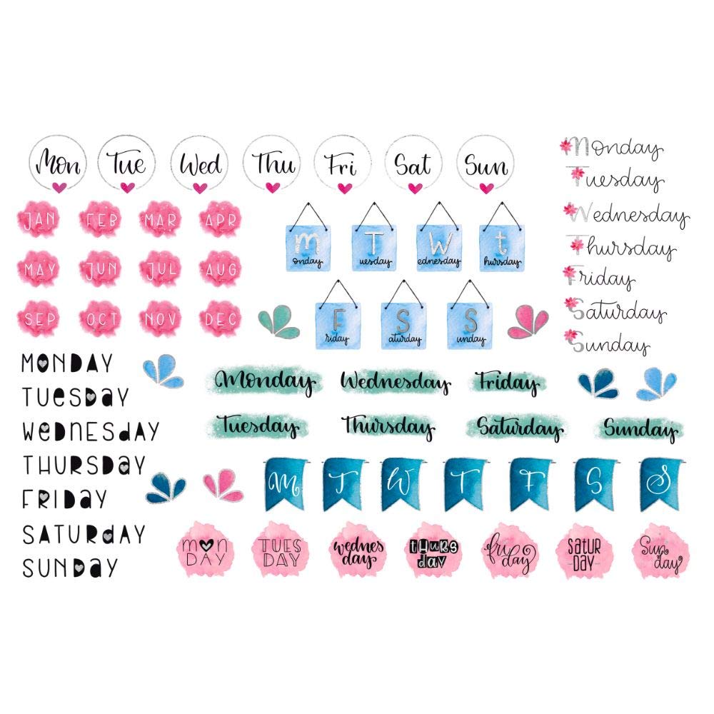 avery-zweckform-54542-dekosticker-wochentage-monate-136-st-ck-a5 image 2
