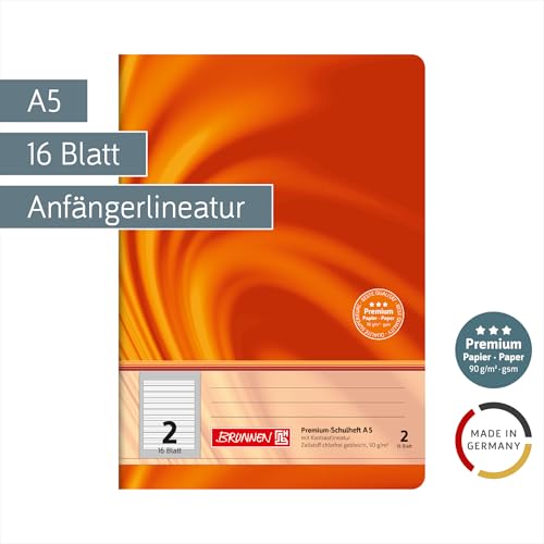 brunnen-104570202-premium-schulheft-din-a5-16-blatt-lin-2 image 6