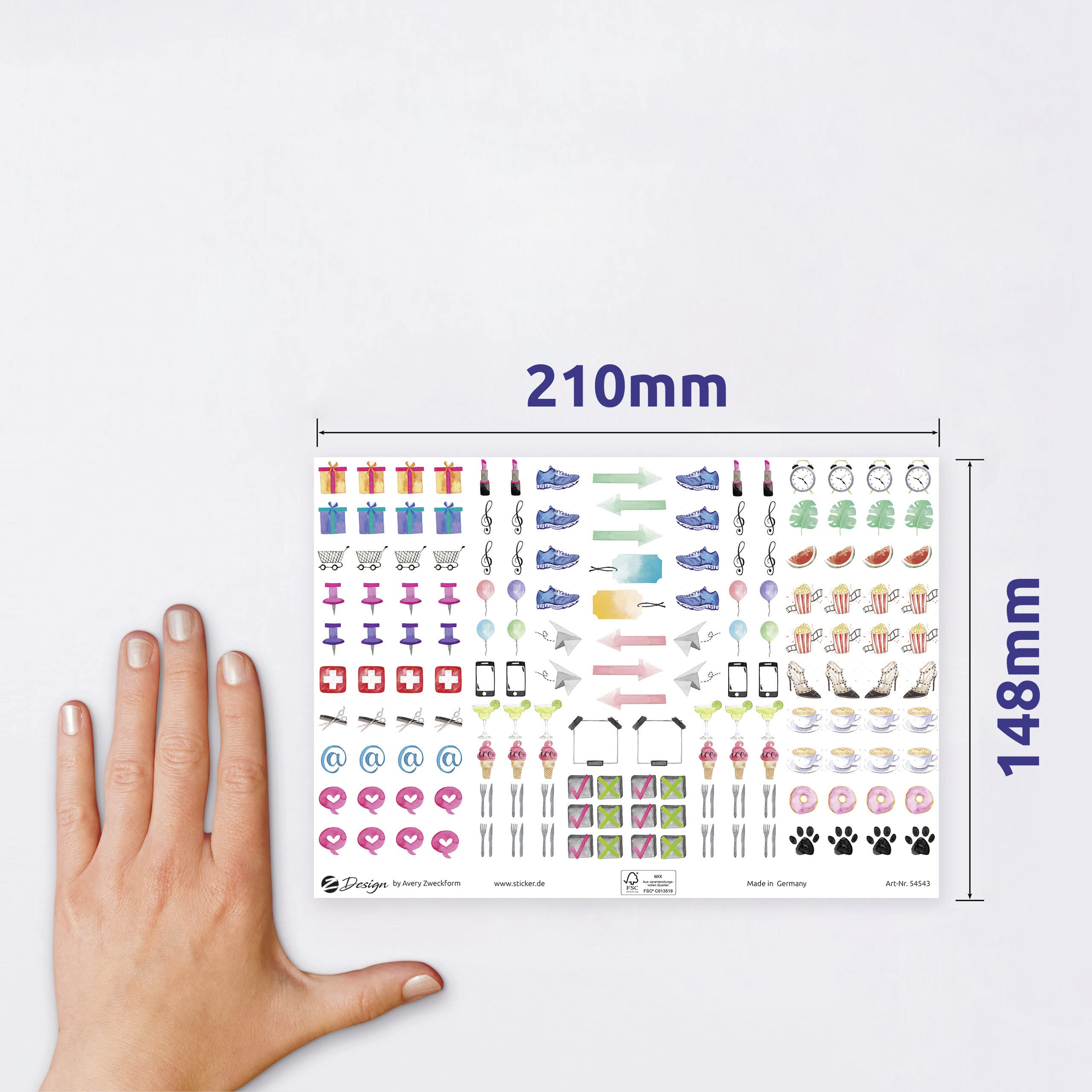 avery-zweckform-51006-bullet-journal-sticker-set-1-640-icon-aufkleber-mehrfarbig image 3