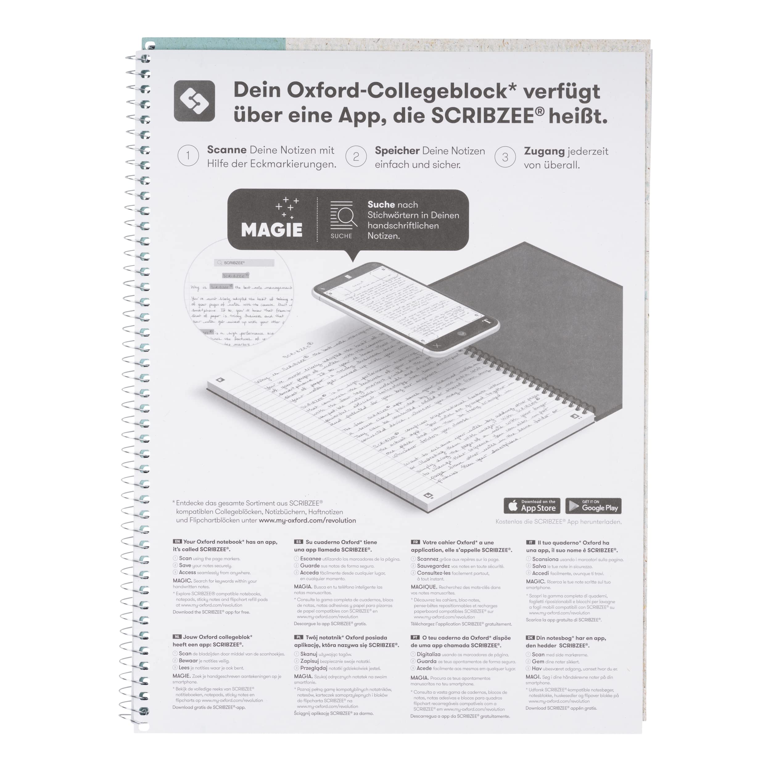 oxford-recycling-collegeblock-a4-dotted-punktkariert-80-blatt-3-st-ck image 7