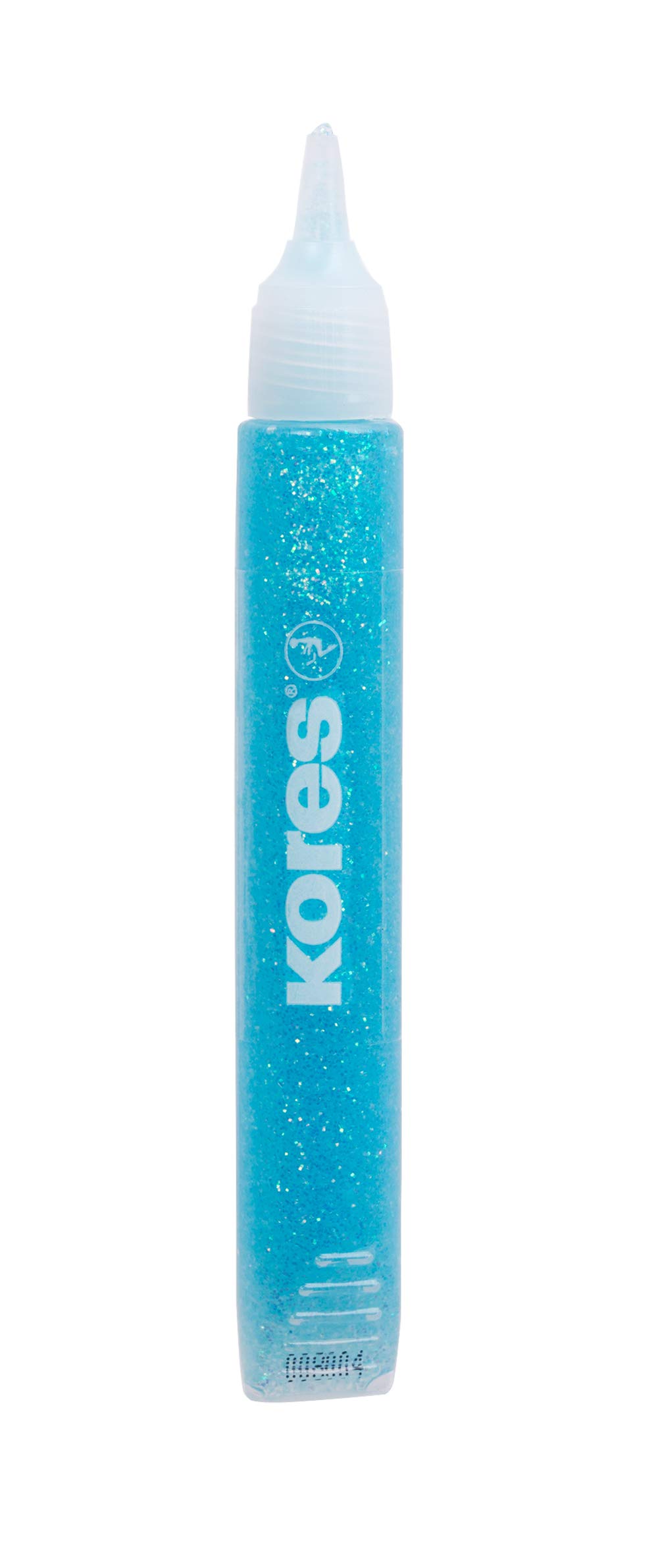 kores-highliner-plus-textmarker-keilspitze-pastell-6er-set-glitterglue-gratis image 5