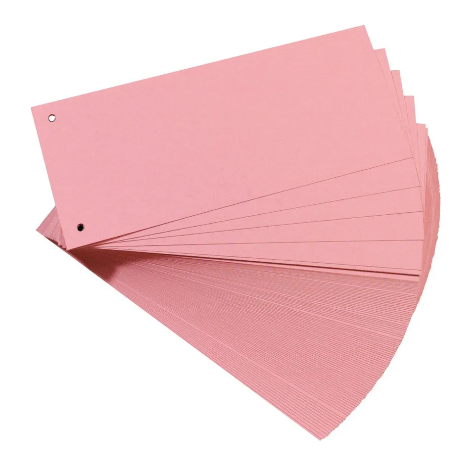 herlitz-trennstreifen-rosa-2-fach-gelocht-100-st-ck image 1
