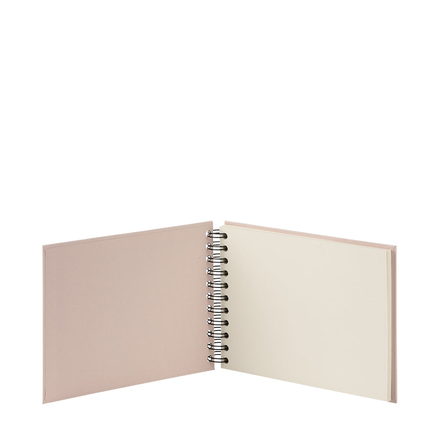 r-ssler-s-o-h-o-spiral-fotoalbum-blanko-19-5x14-5-cm-40-seiten-powder-rosa image 2