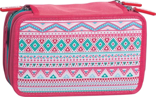 brunnen-sch-ler-etui-19-5-x-13-5-x-7-cm-pattern-mit-3-rei-verschl-ssen image 1