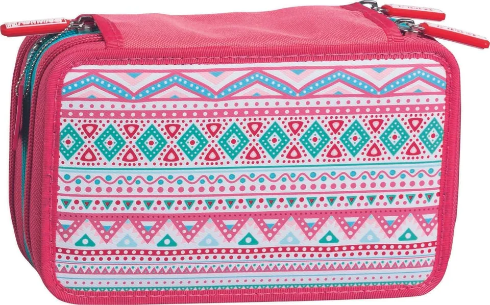 brunnen-sch-ler-etui-19-5-x-13-5-x-7-cm-pattern-mit-3-rei-verschl-ssen image 1