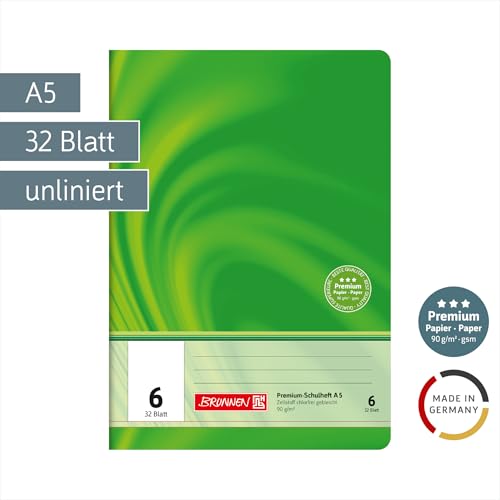 brunnen-premium-schulheft-din-a5-32-blatt-doppelheft-lineatur-6-unliniert image 6