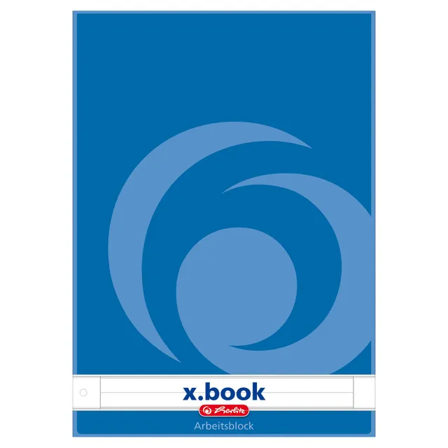 herlitz-x-book-arbeitsblock-a4-liniert-mit-beschriftungsfeld-5-st-ck image 1