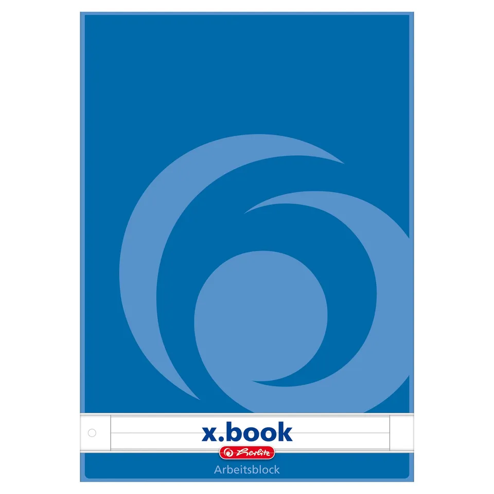 herlitz-x-book-arbeitsblock-a4-liniert-mit-beschriftungsfeld-5-st-ck image 1