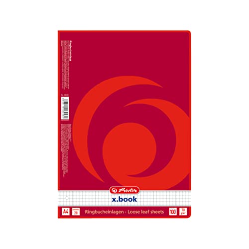 herlitz-432435-ringbucheinlage-a4-100-blatt-lineatur-28-kariert-5-packungen image 2