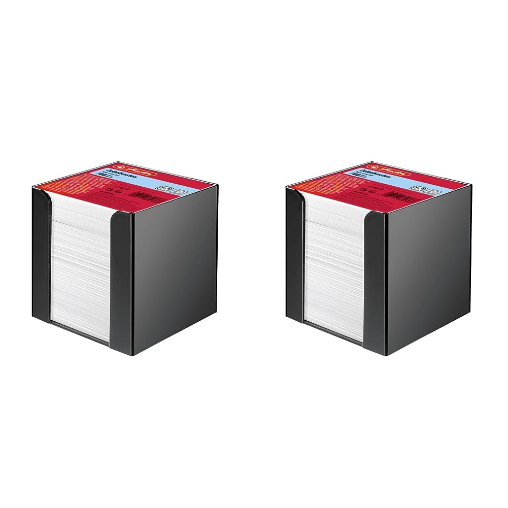herlitz-notepad-zettelkasten-9-x-9-x-9-cm-schwarz-700-blatt-wei-gef-llt image 4