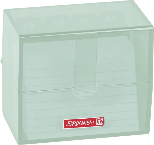 brunnen-karteikasten-colour-code-a8-mint-gef-llt-mit-100-karten-a-z-register image 1