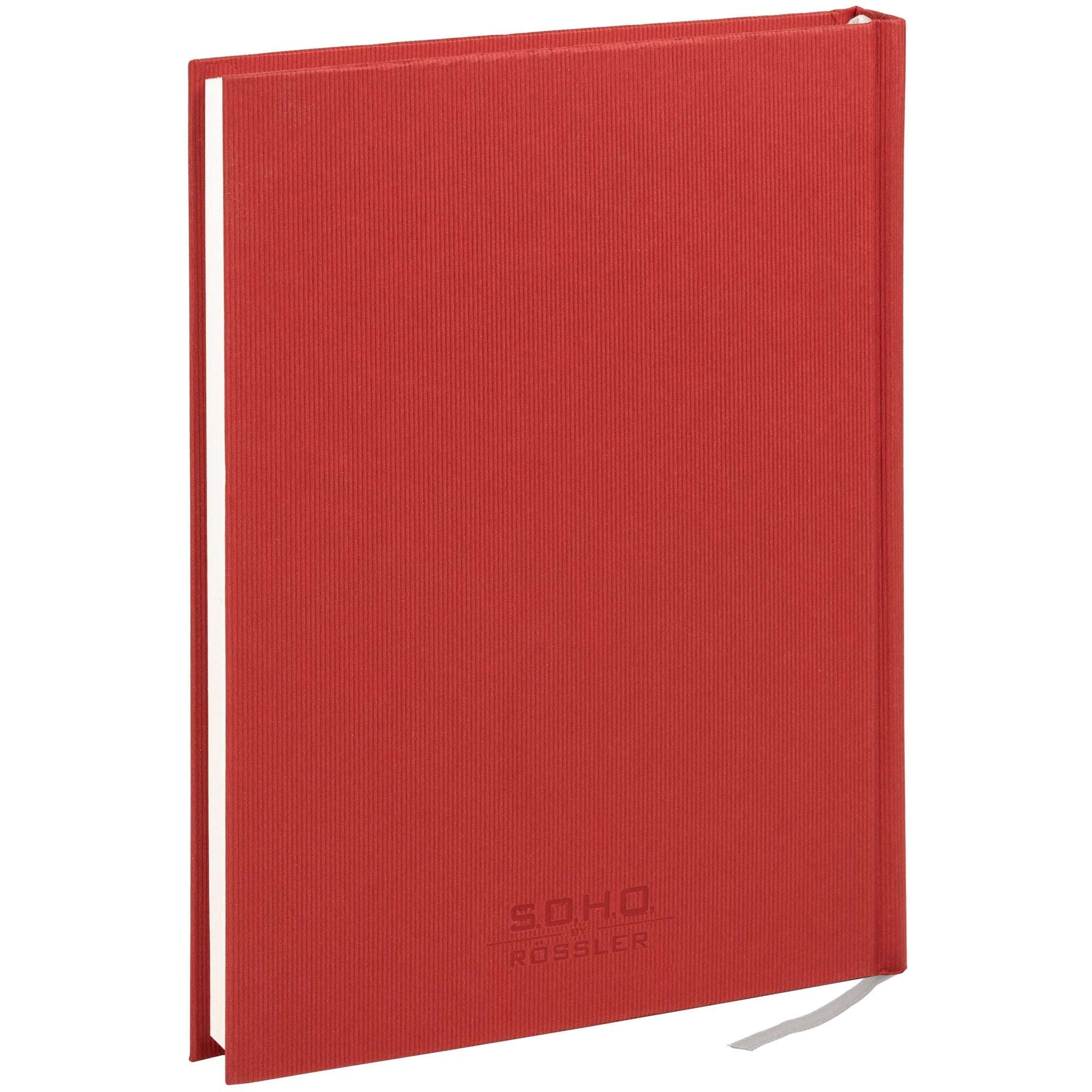 r-ssler-s-o-h-o-notizbuch-a5-hardcover-dotted-grid-mit-leseb-ndchen-rot image 5