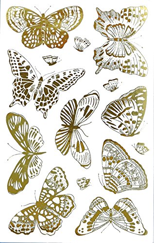 avery-zweckform-z-design-57024-deko-sticker-schmetterlinge-mit-goldpr-gung-28-au image 5