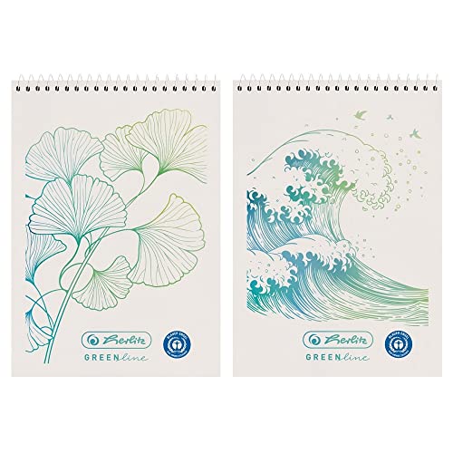 herlitz-50033560-spiral-notizblock-a7-kariert-greenline-ginkgo-5-st-ck image 7